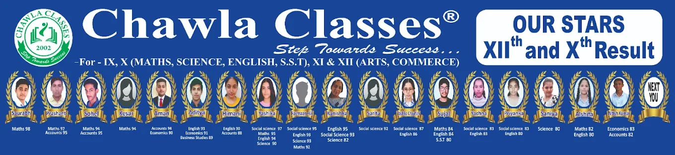 Chawla Classes Results